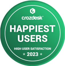 happiest-users badge