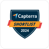 white/capterra-shortlist-2024 badge