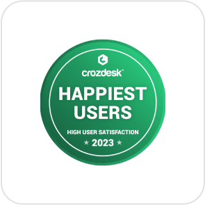 white/crozdesk-happiest-users-2023 badge