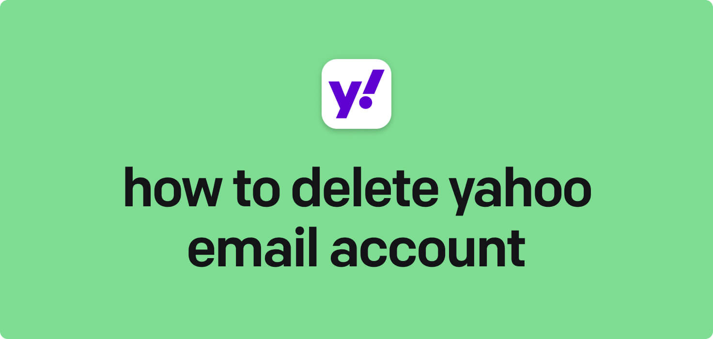 How to delete Yahoo email account in 2024