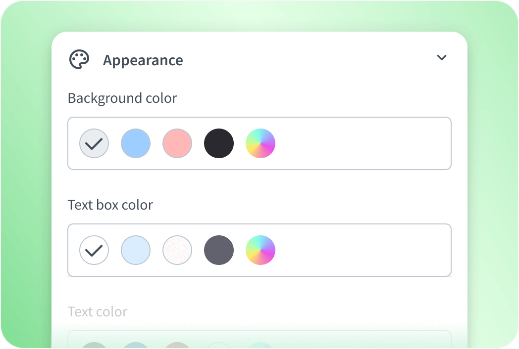 The 'Content' settings in the visual email template builder when creating email templates in HelpDesk.