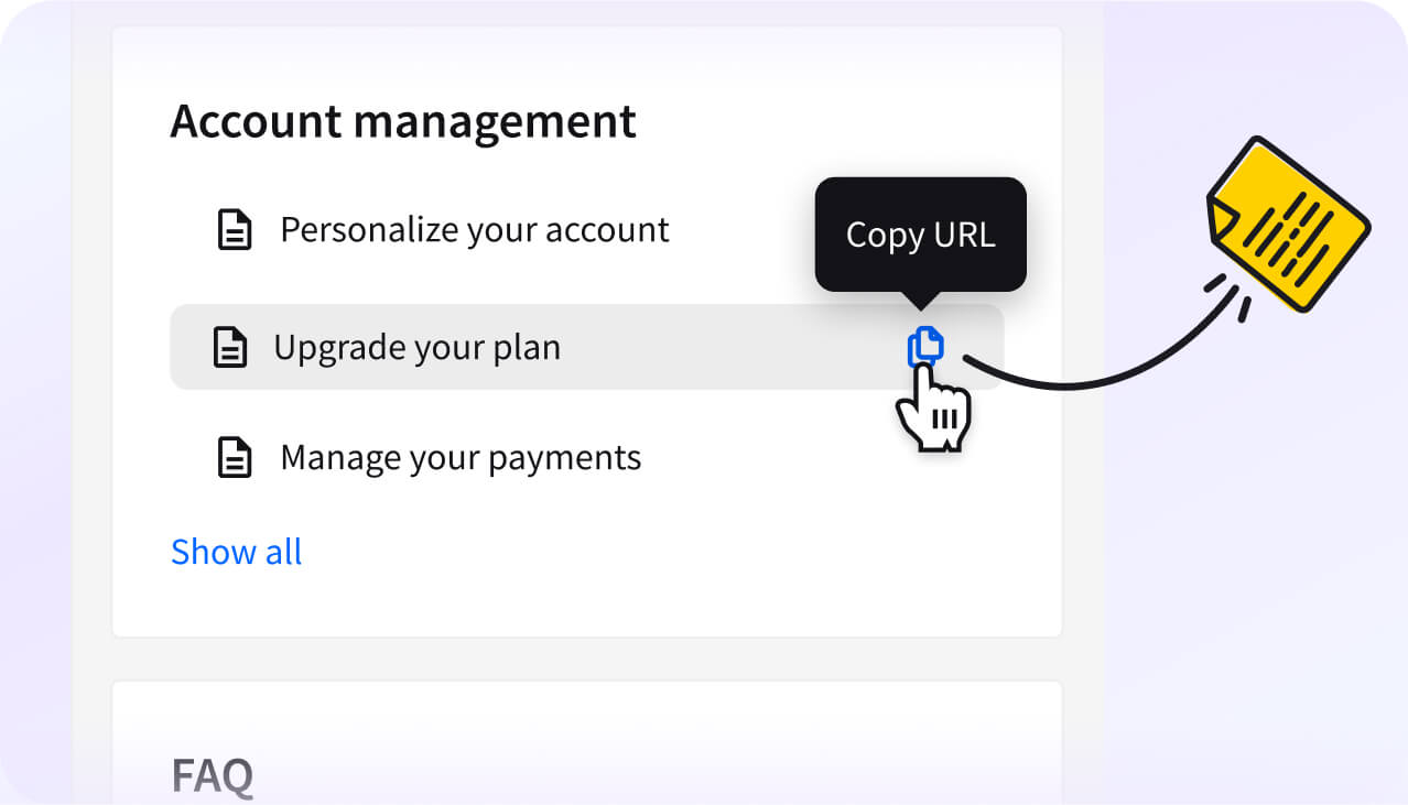 Copy and paste knowledge base articles in HelpDesk