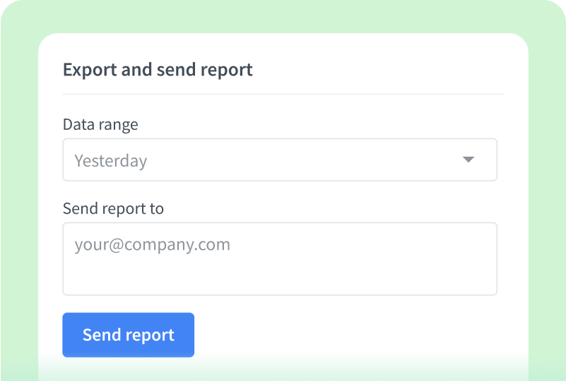 Report generation in HelpDesk